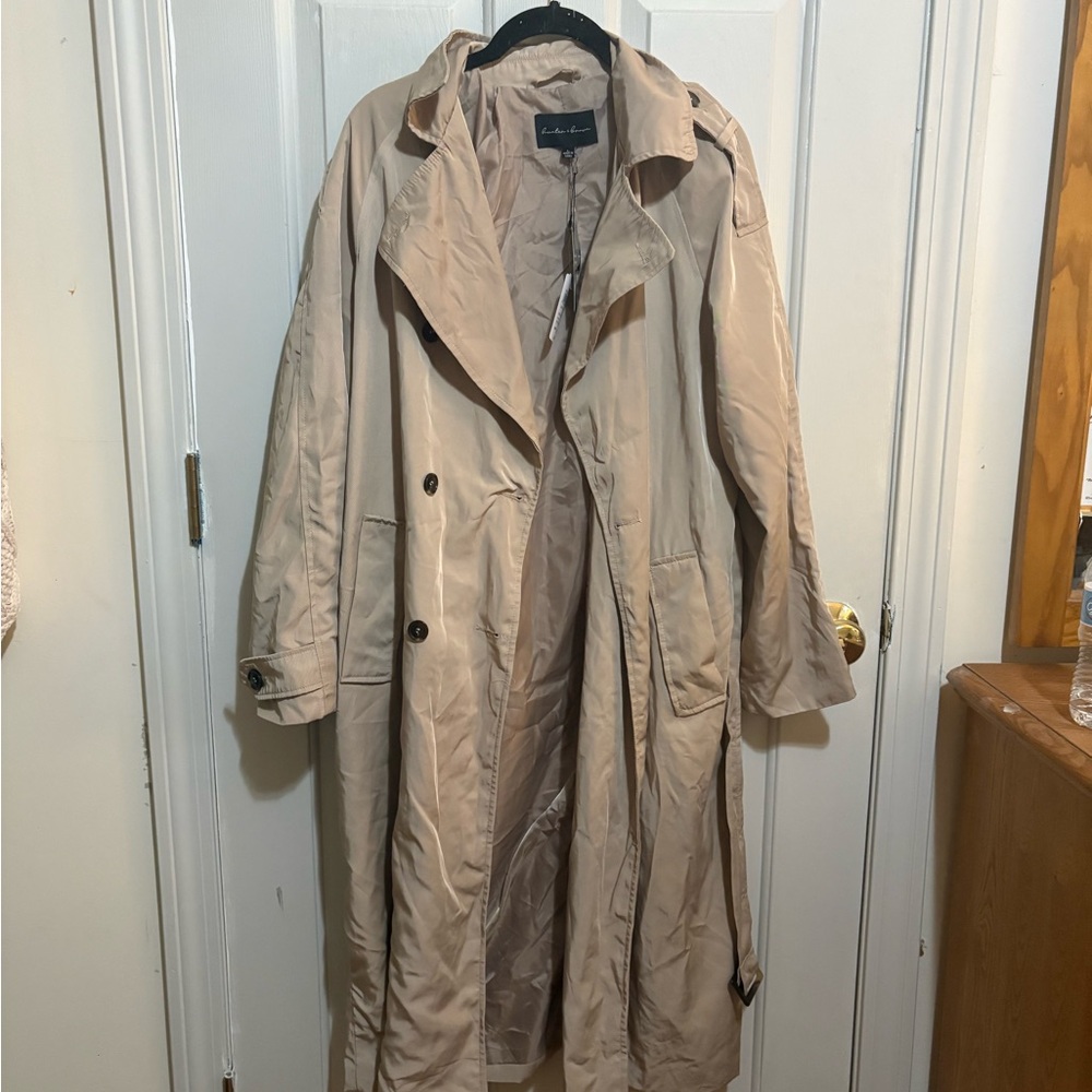 Windsor Tan Trench Coat